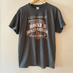 ✨SALE✨ Gildan Charcoal Grey Harley-Davidson Graphic Tee